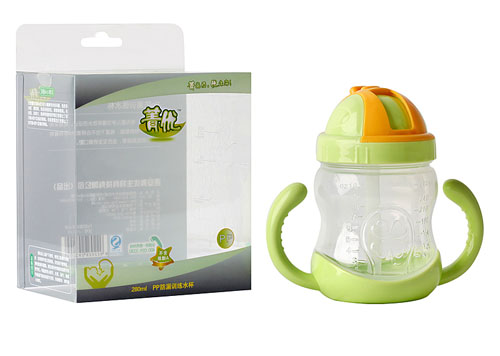 菁優PP防漏訓練水杯280ml