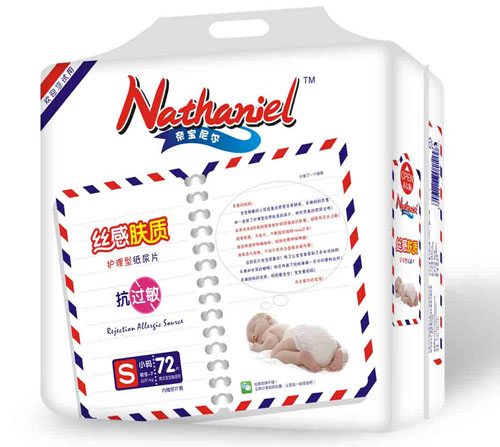 奈寶尼爾絲感膚質護理型紙尿片S碼72片