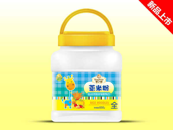 嬰之初淮山紅棗蓮芯護暢蒸米粉