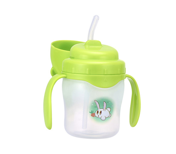 丘比兔綠色PP喝水杯150ml