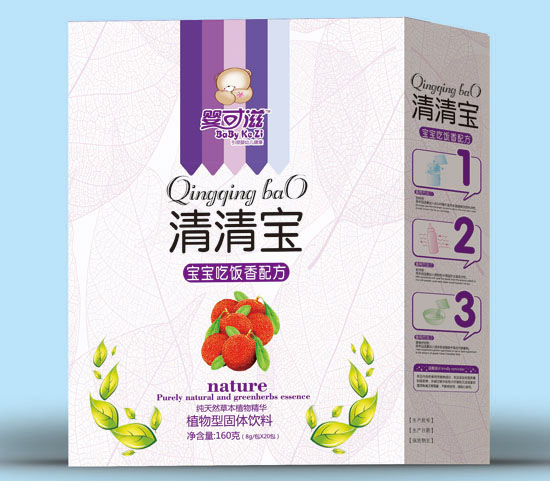 嬰可滋寶寶吃飯香優暢清清寶盒裝