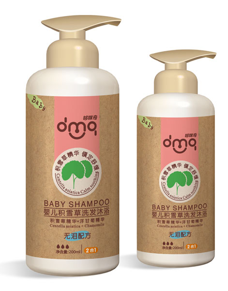 哆咪奇嬰兒積雪草洗發沐浴二合一