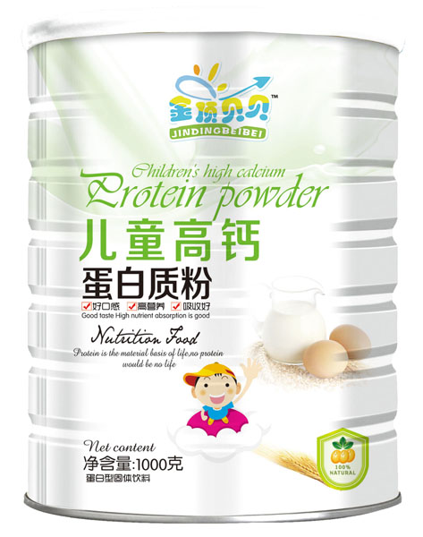 金頂貝貝兒童高鈣蛋白質粉聽裝