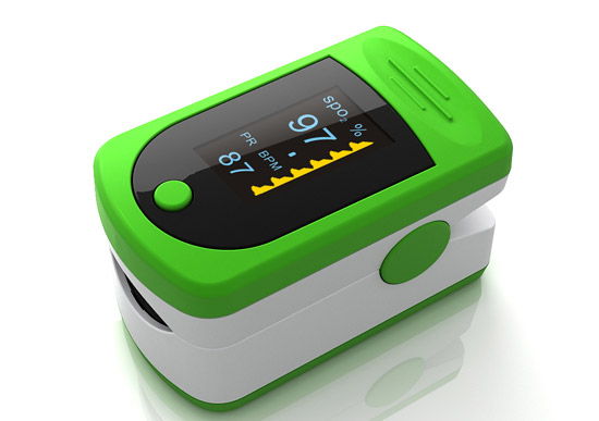 EASYGO指夾式脈搏血氧儀綠色