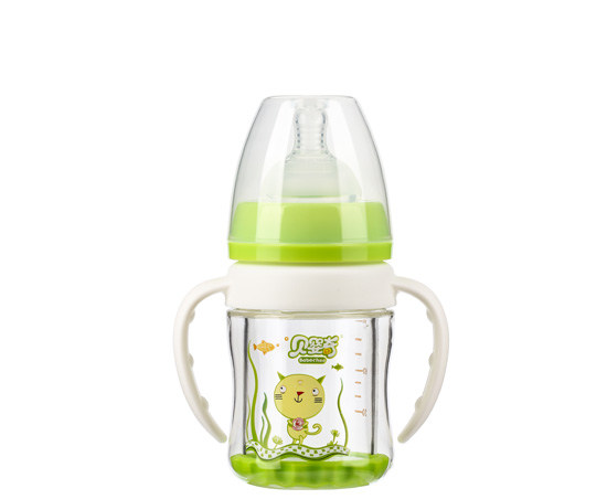 貝嬰奇120ml寬口雙層防爆玻璃奶瓶