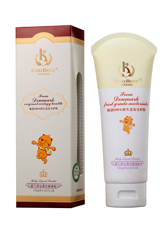 卡拉貝熊120g嬰兒原生液態爽身粉