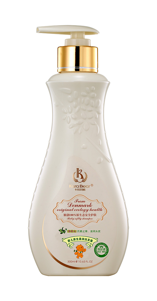 卡拉貝熊300ml嬰兒原生柔潤洗發露