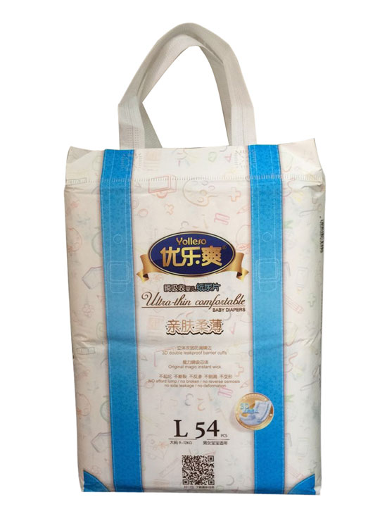 優樂爽親膚柔薄瞬吸收嬰兒紙尿片L54片