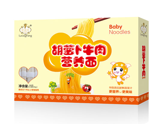 愛茵坊胡蘿卜牛肉營養面