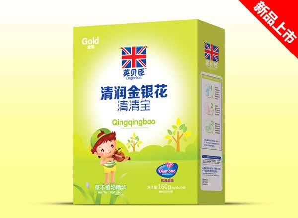 英貝臣清清寶盒裝清潤金銀花