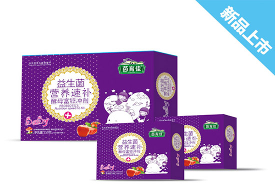 茵育佳益生菌營養速補酵母富鋅沖劑