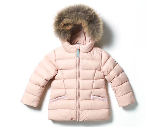 Blanc101粉色羽絨服