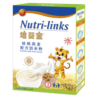 培嬰寶核桃燕麥配方奶米粉