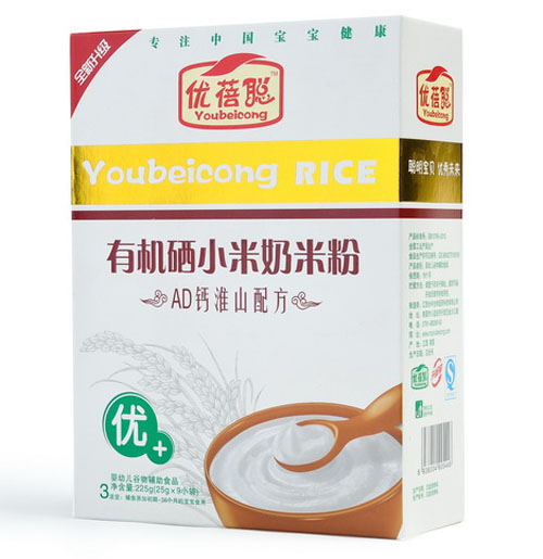 優蓓聰有機硒小米奶米粉(AD鈣淮山)
