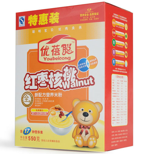 優蓓聰紅棗核桃營養米粉全段