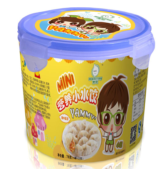 麥聰豬肉蔬菜營養小水餃