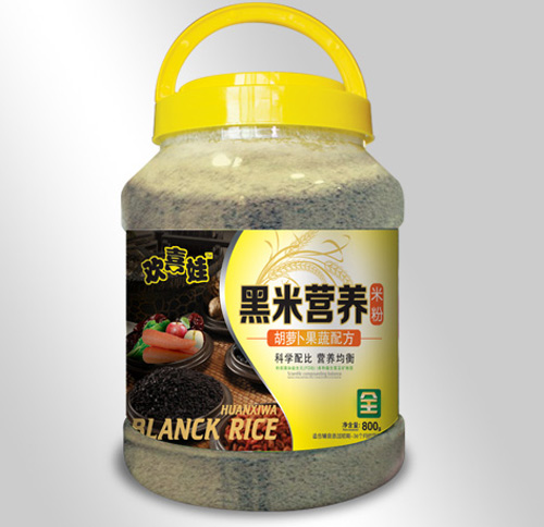 歡喜娃胡蘿卜果蔬配方黑米營養米粉