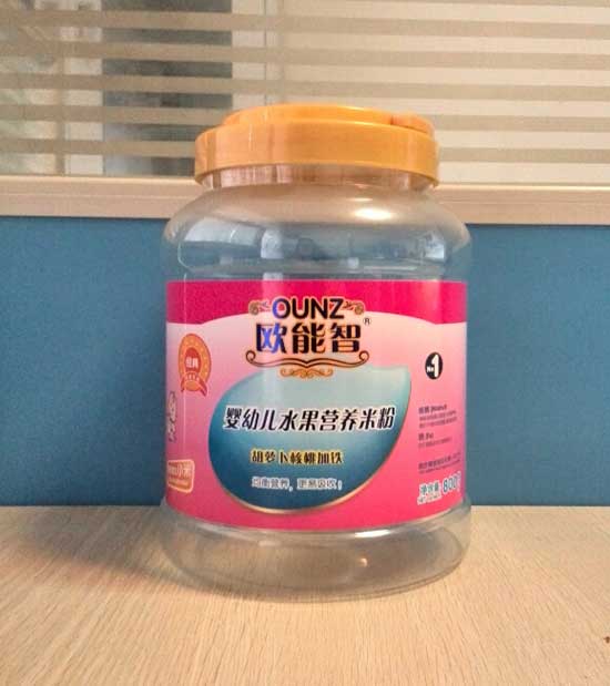 歐能智1段胡蘿卜核桃加鐵營養米粉