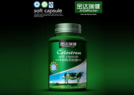 金達瑞健牛初乳軟膠囊