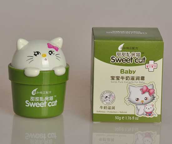 甜甜私房貓寶寶牛奶滋潤霜盒裝
