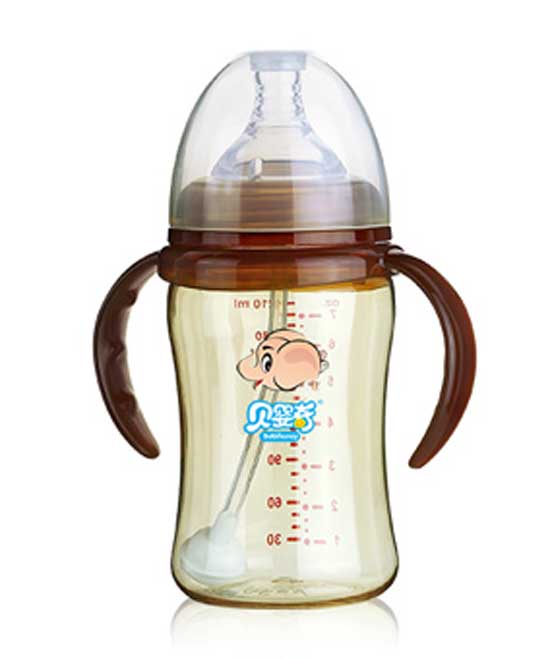 貝嬰奇PPSU雙柄自動奶瓶210ml