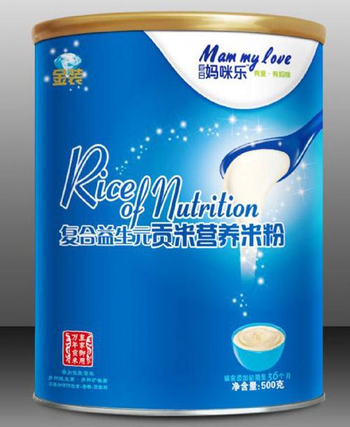 巨日媽咪樂復合益生元貢米營養米粉