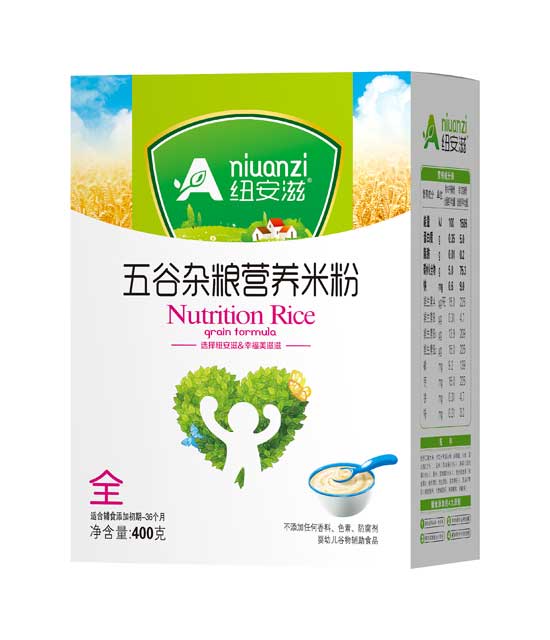 紐安滋五谷雜糧營養米粉全段