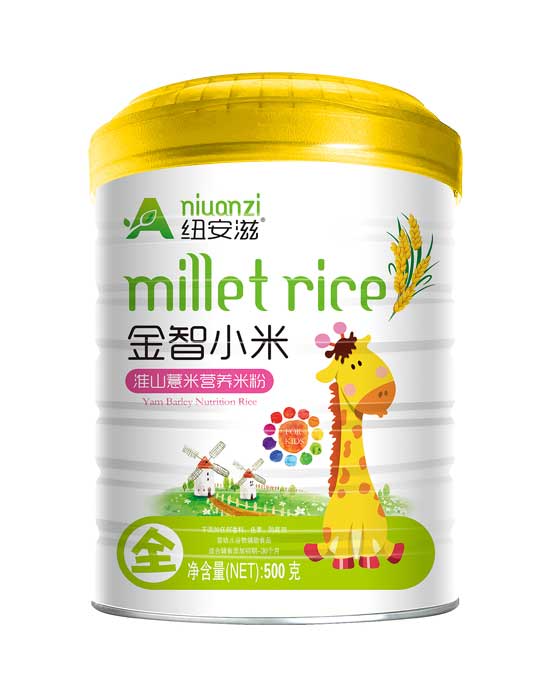 紐安滋淮山薏米金智小米營養米粉全段