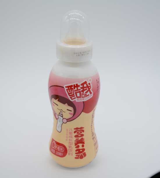 酷我草莓味兒童成長型乳飲料