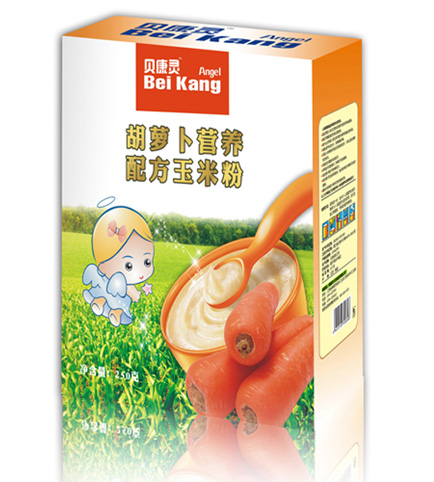 貝康靈胡蘿卜營養配方玉米粉(盒裝)
