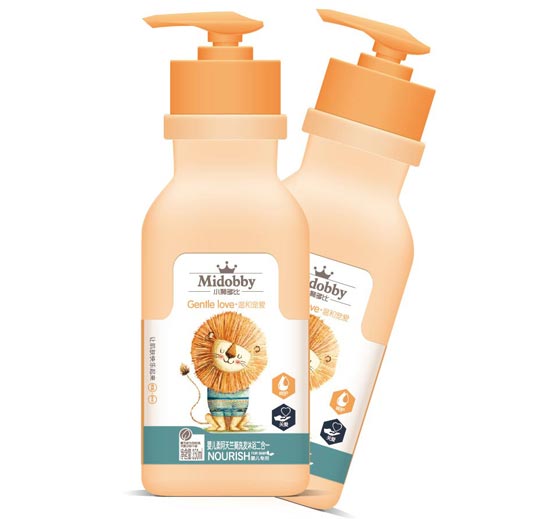 小獅多比嬰兒柔呵天蘭葵洗發沐浴二合一350ML