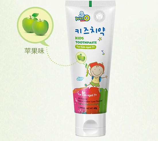JUST-O-兒童牙膏(蘋果香)