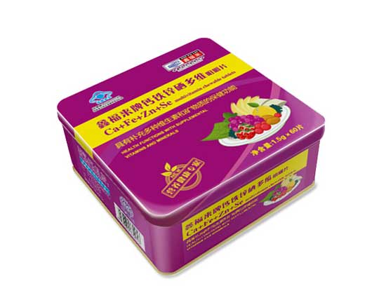 鑫福來牌鈣鐵鋅硒多維咀嚼片