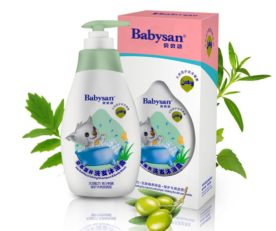 貝貝頌草本滋養洗發沐浴露