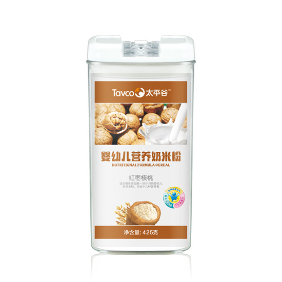 太平谷嬰幼兒營養奶米粉(紅棗核桃)