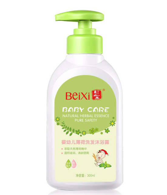 貝璽嬰幼兒薄荷洗發沐浴露
