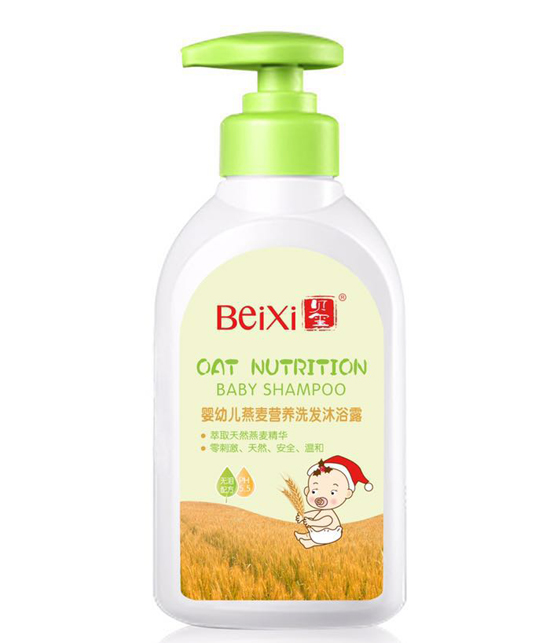 貝璽嬰幼兒燕麥營養洗發沐浴露