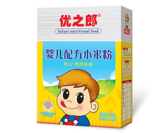 優之郎嬰兒配方小米粉225盒