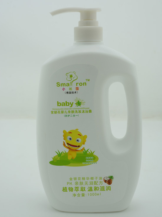 小狀園嬰兒金銀花親膚洗發沐浴露