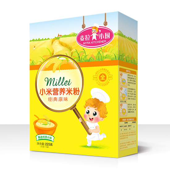 麥拉小廚-小米營養(yǎng)米粉盒裝-經典原味