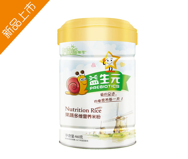 咪可益生元果蔬多維營養米粉聽