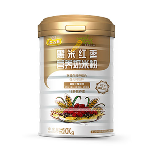 圣元匯力多黑米紅棗營養奶米粉
