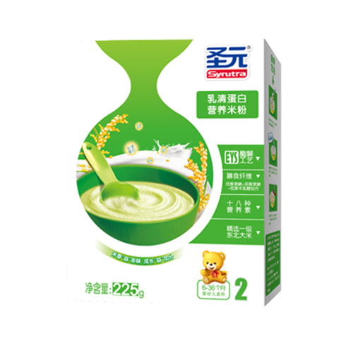 圣元乳清蛋白營養米粉2段