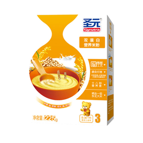 圣元雙蛋白營養(yǎng)米粉3段