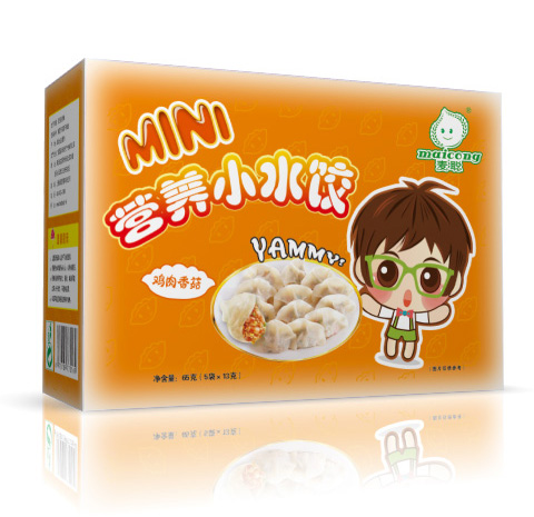 麥聰營養小水餃雞肉香菇1