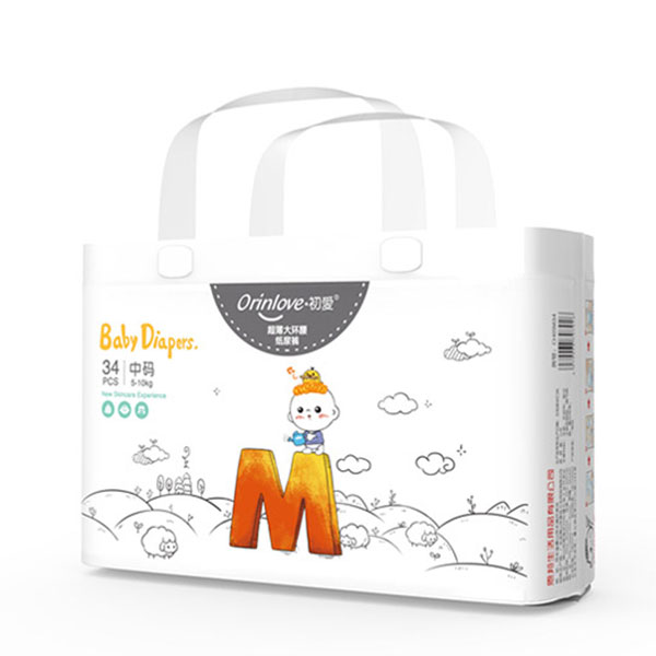 初愛超薄大環腰紙尿褲M34片