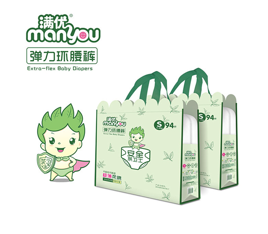 滿優彈力環腰褲