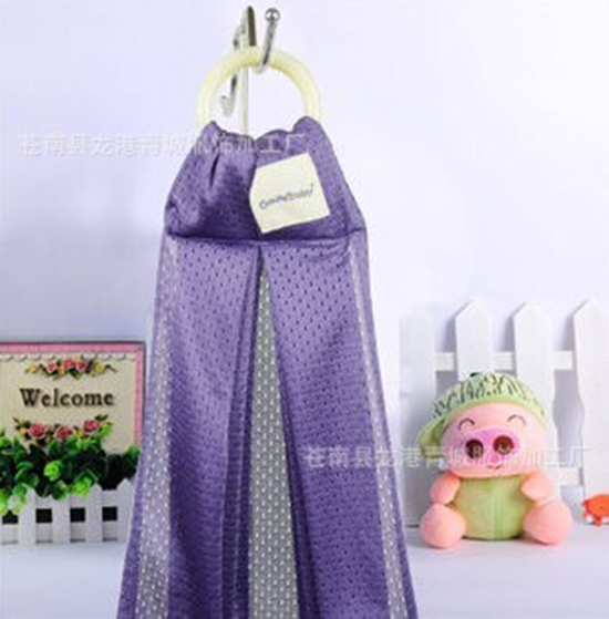 寶寶背帶有雙環扣背巾紫色