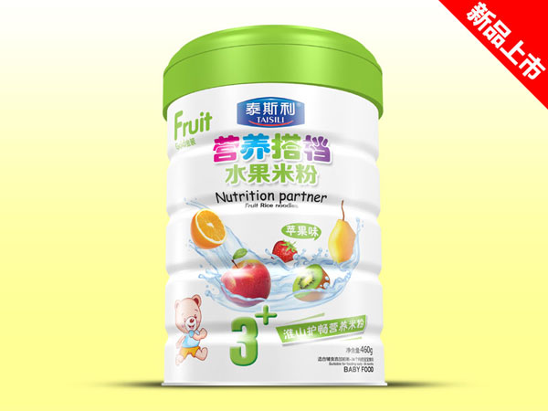 泰斯利營養搭檔米粉鐵聽-蘋果