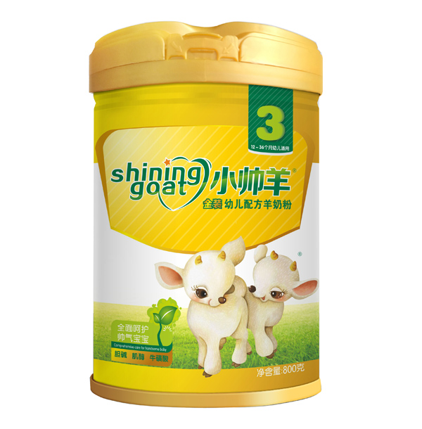 小帥羊金裝幼兒配方羊奶粉3段